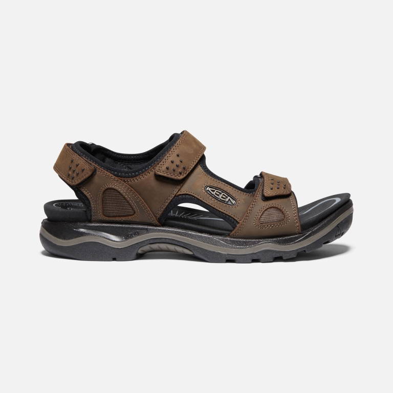 Keen Rialto II 3 Point Sandals - Men's Black Sandals